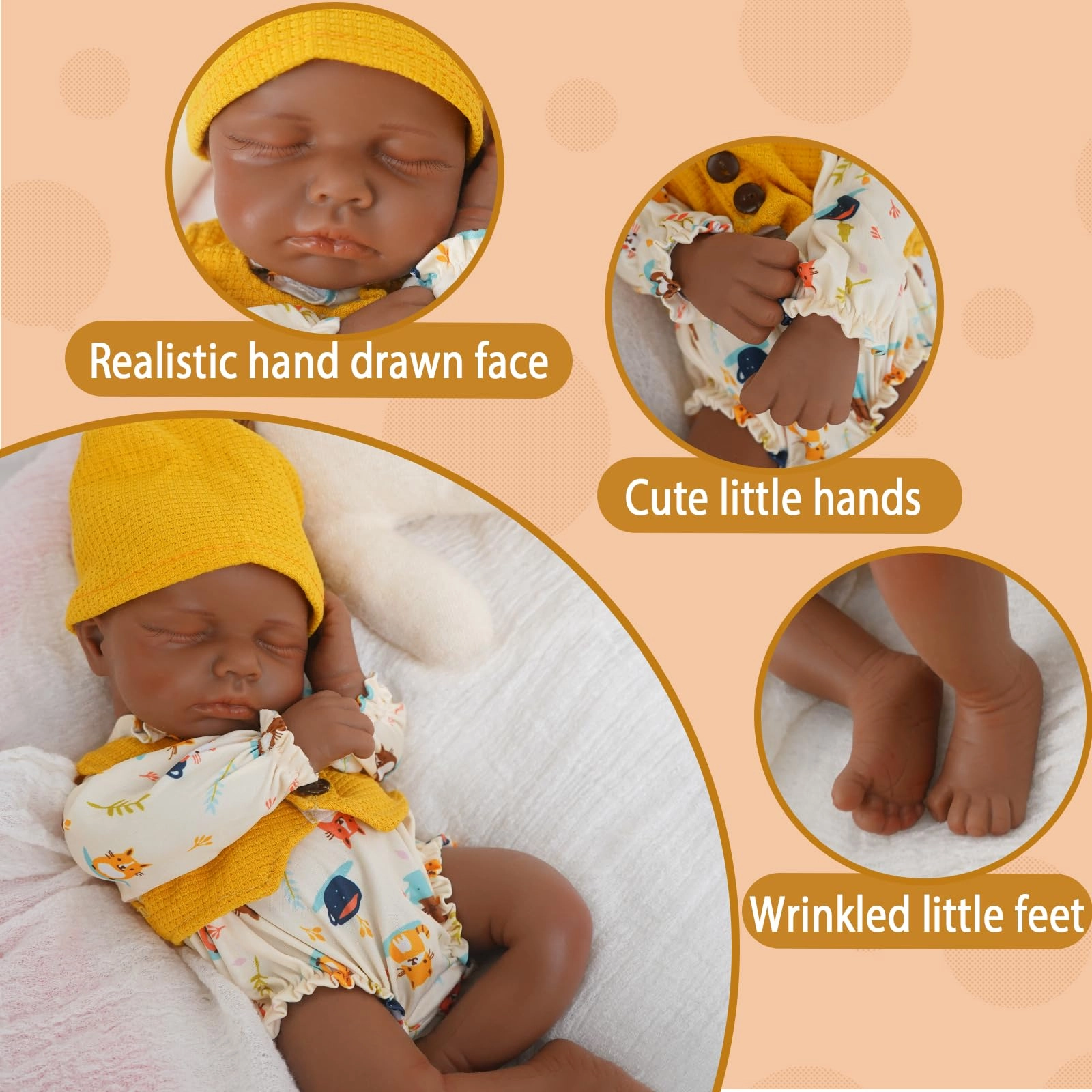 Reborn Baby Doll - 12 inch Full Body Silicone Baby Boy