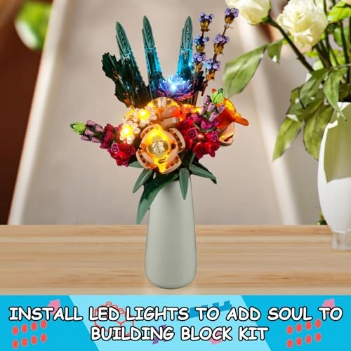 LED Light Kit for LEGO Flower Bouquet 10280 - Plastic 1