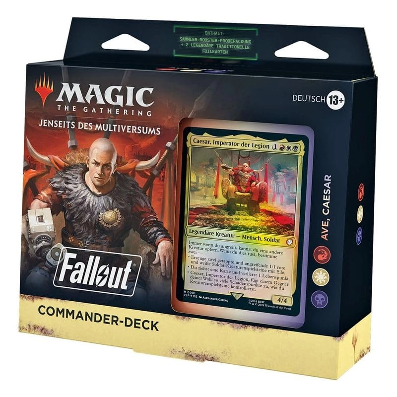 Magic: The Gathering: Fallout Commander Deck - Ave Caesar (German)