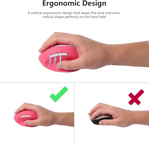 Vertical Ergonomic Mouse - USB