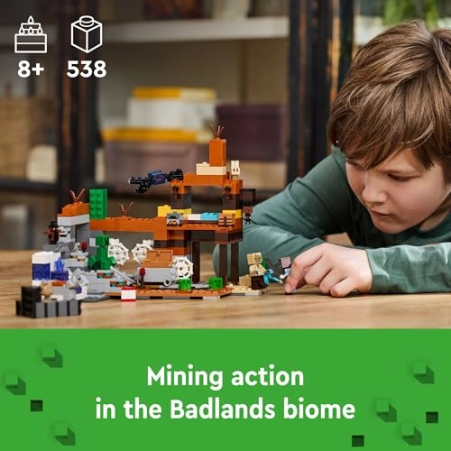 Minecraft The Badlands Mineshaft (21263)
