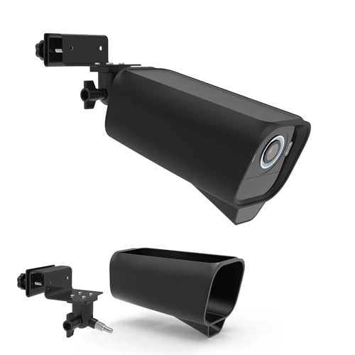 Silicone Case - eufyCam S3 Pro black + Gutter Mount