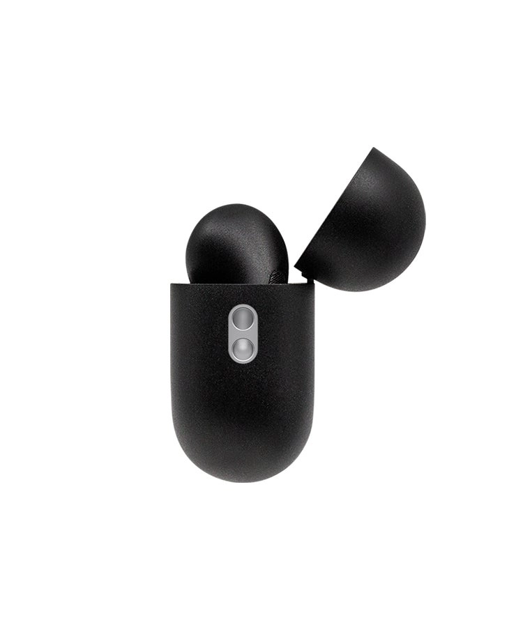 AirPods Pro 3 Case - Full Matte Jet Black Automotive-Grade Paint