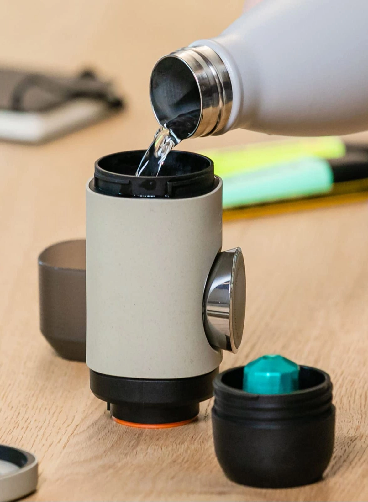 Portable Espresso Machine Manual Nespresso-Compatible 152745