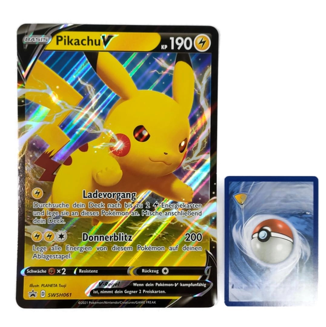 BB-Toy-Trades PKM Pika V SWSH061 - German