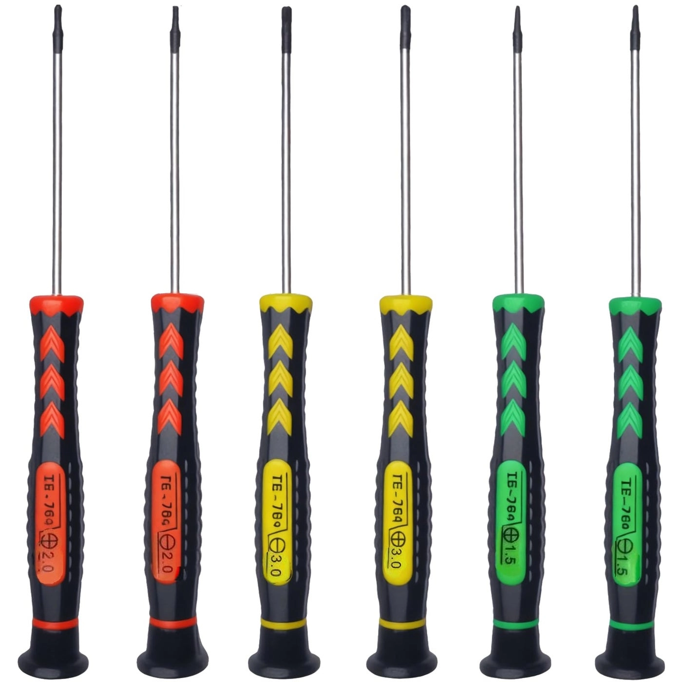 M-jump Magnetic Slotted and Phillips Screwdriver Set (6 Pcs)