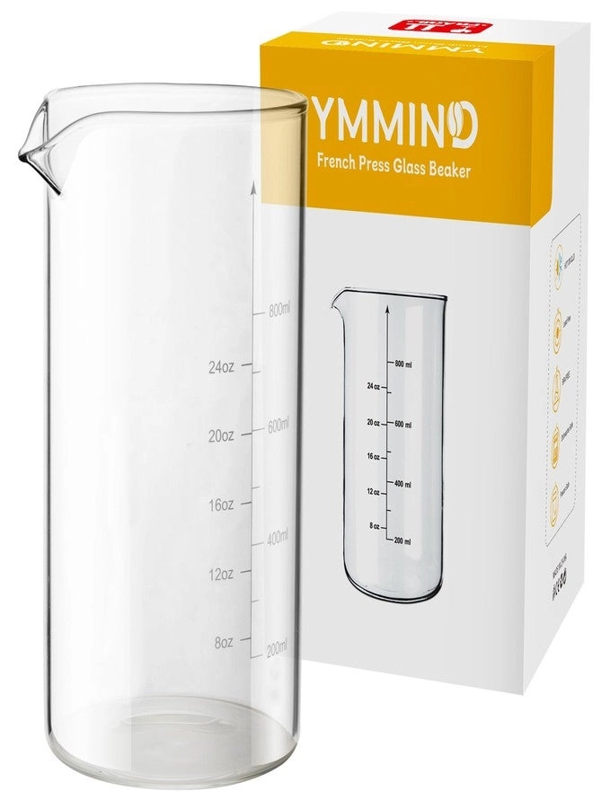 YMMIND French Press Glass Beaker - 34 oz