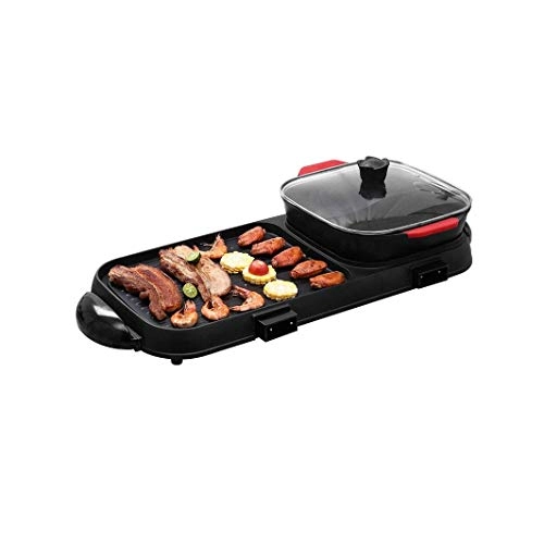 Electric Barbecue Hot Pot - Smokeless Non Stick