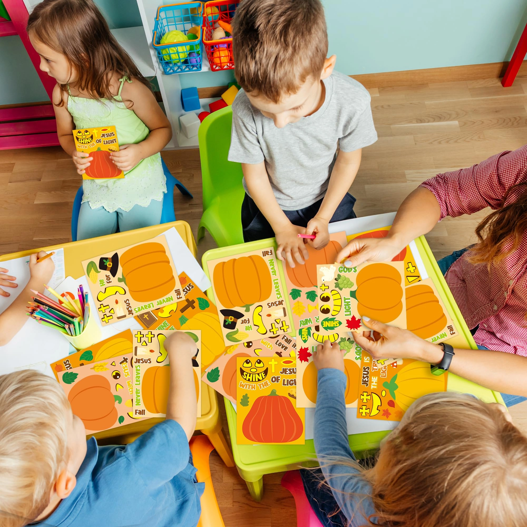 Thanksgiving Sticker Book 40 pcs
