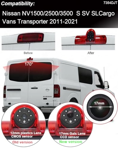Backup Camera - universal RCA connector 1280*720 pixels
