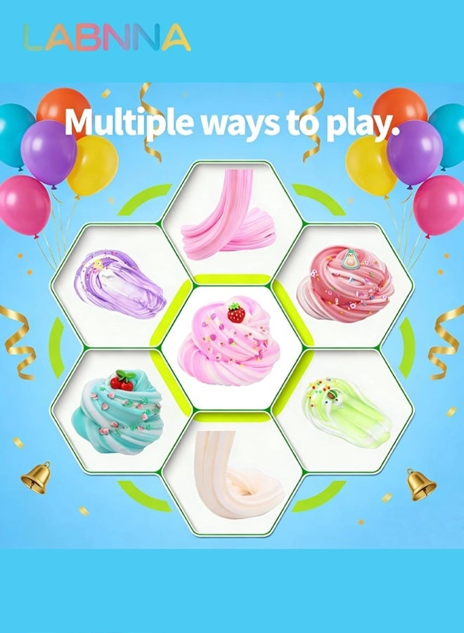 Butter Slime Kit - 3 years and more. 20 pieces