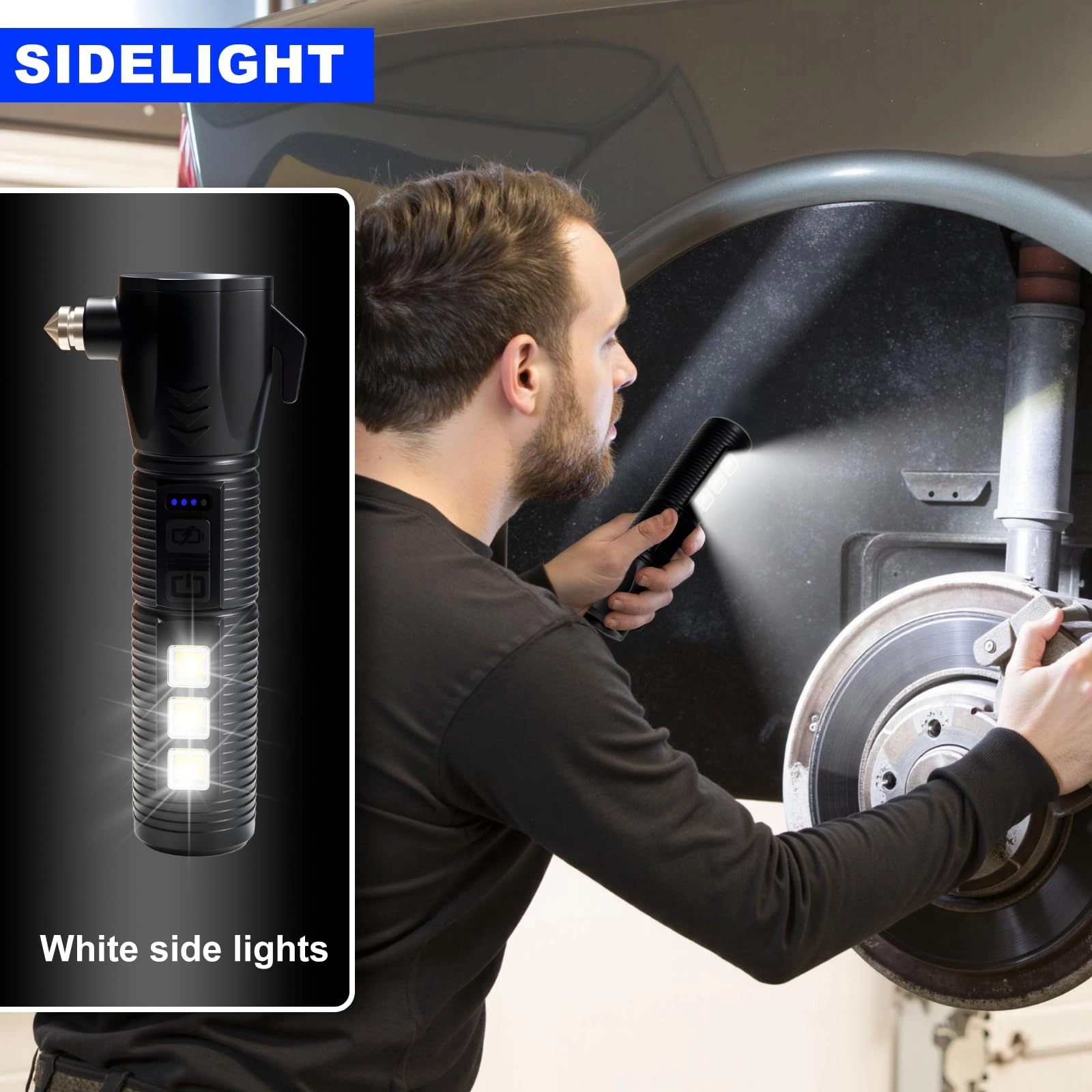 Flashlight Rechargeable (2000lm)