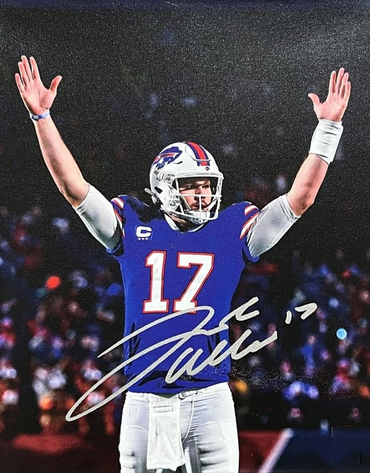 whzkcyh Josh Allen Poster - Canvas 24"L x 36"W