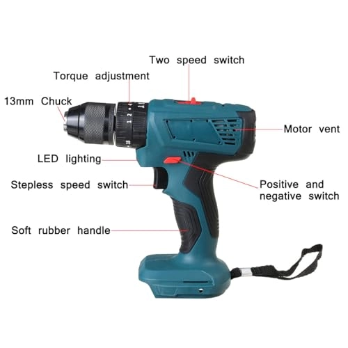 Cordless Impact Drill - 88N.m 1/2"