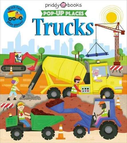 Priddy Books US Pop-Up Places Trucks Cloth Book