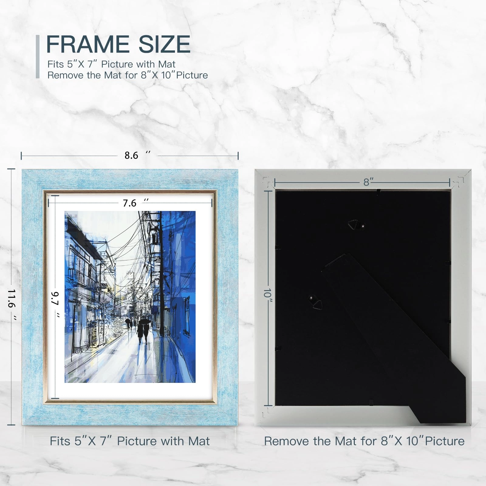 Picture Frames - 8 x 10 inch Bundle