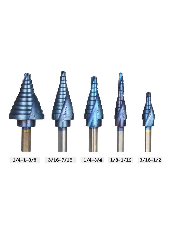 Drill Bit Set - Steel 5-Piece