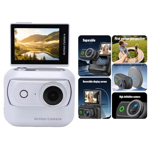 Flip Screen Action Camera - 4K