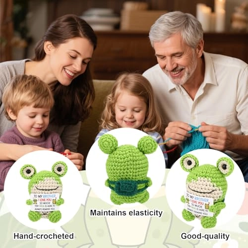 Frog Crochet 9 cm Knitted