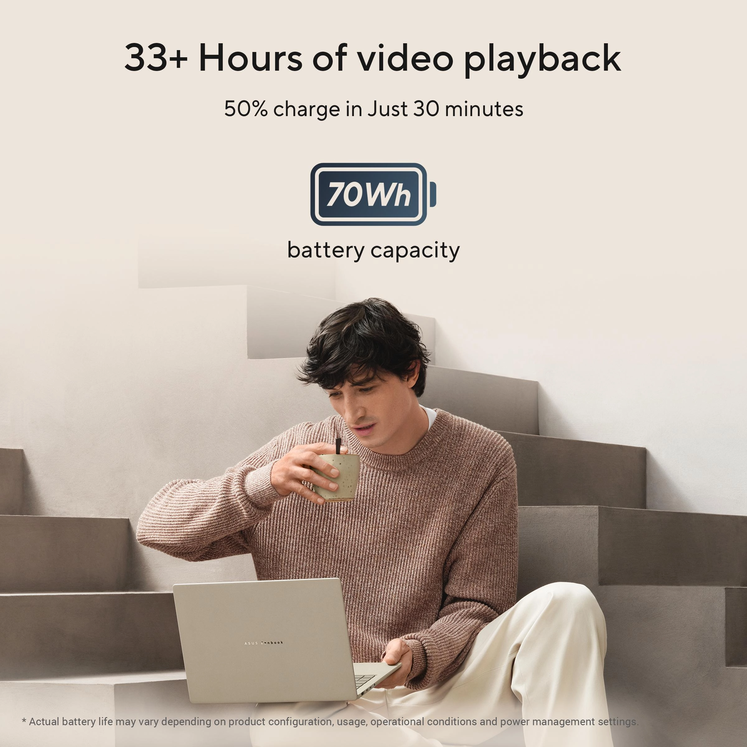 Zenbook A14 UX3407NA - 14'' Snapdragon X Elite 16GB DDR5 1TB SSD