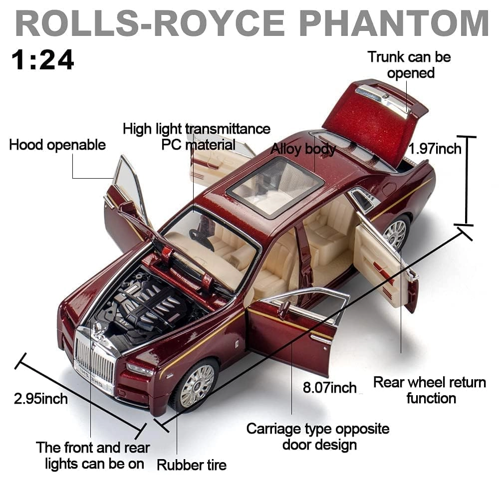 RAMPKD Rolls Royce Phantom - 1:24 1 Count