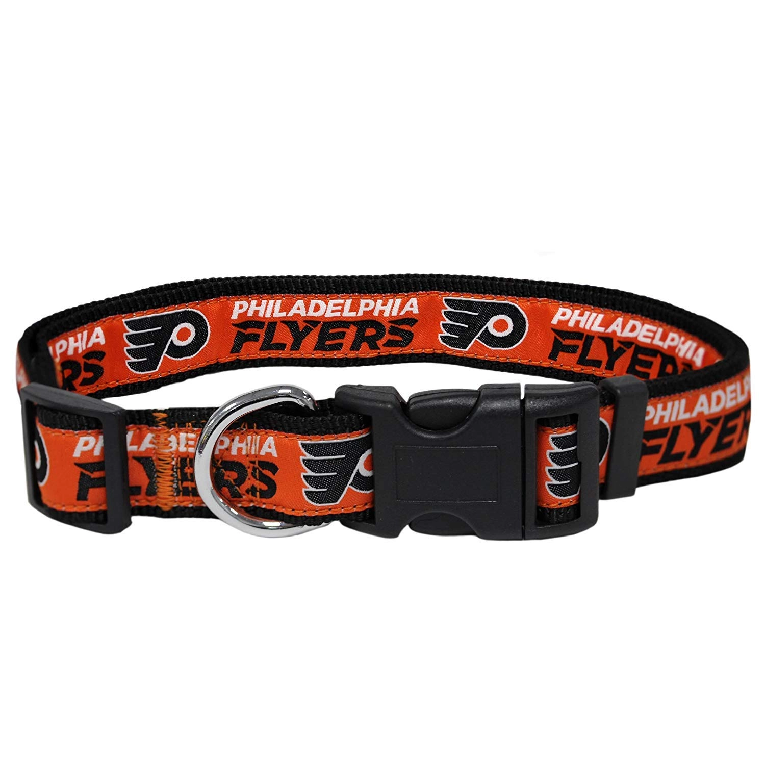 Pets First Philadelphia Flyers Collar - Medium Dogs & Cats