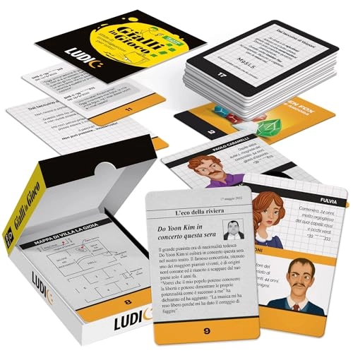 Headu Gialli In Game Investigation Challenges - Travel Size (Italian)