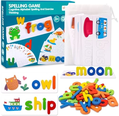 See & Spell - 3–6 80 pieces