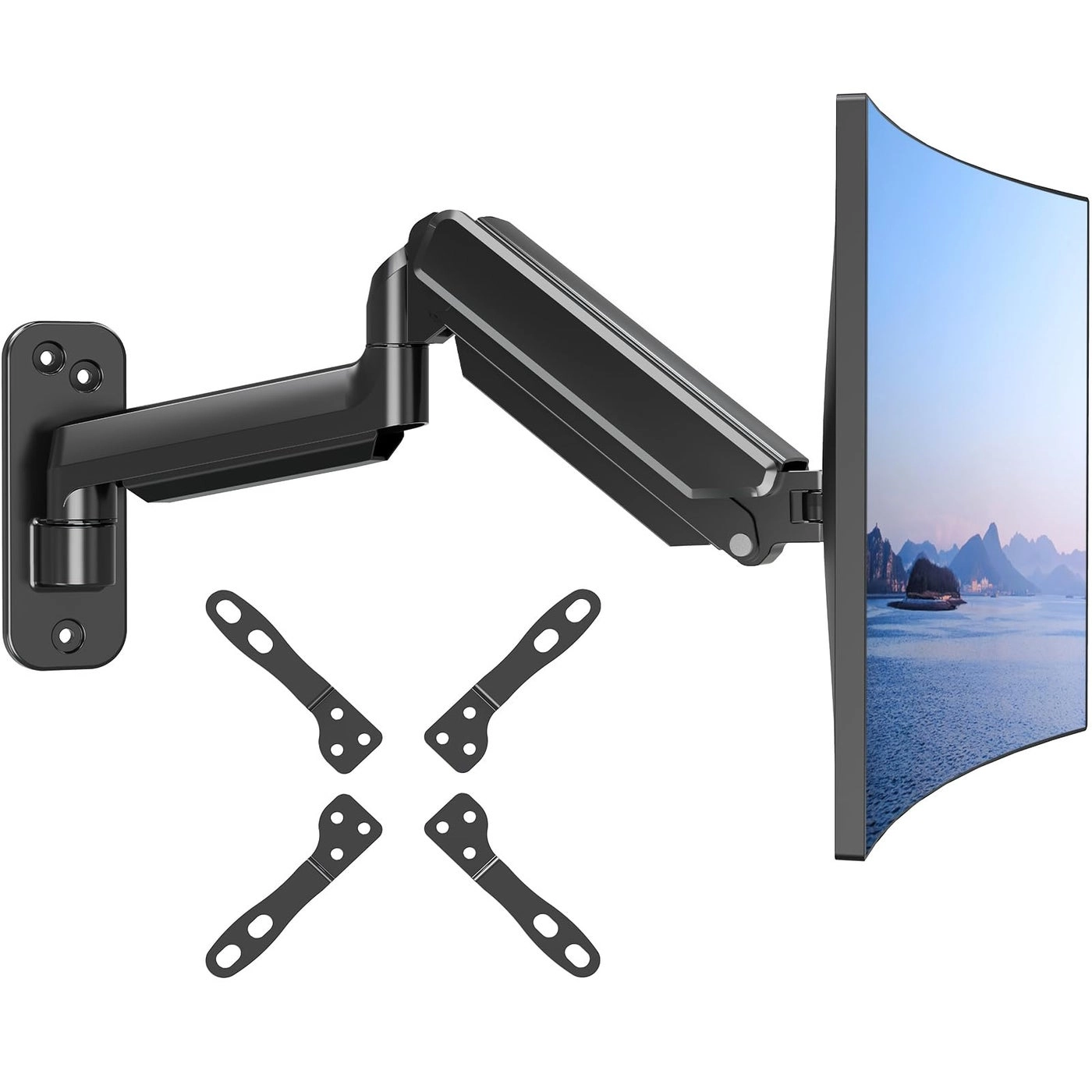 Single Monitor Wall Mount - Single 13 to 32 Inch 75x75 100x100