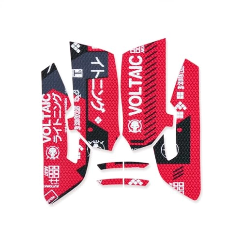 Cool Patterns Textures Grip Tape - Razer Viper Viper Ultimate Red