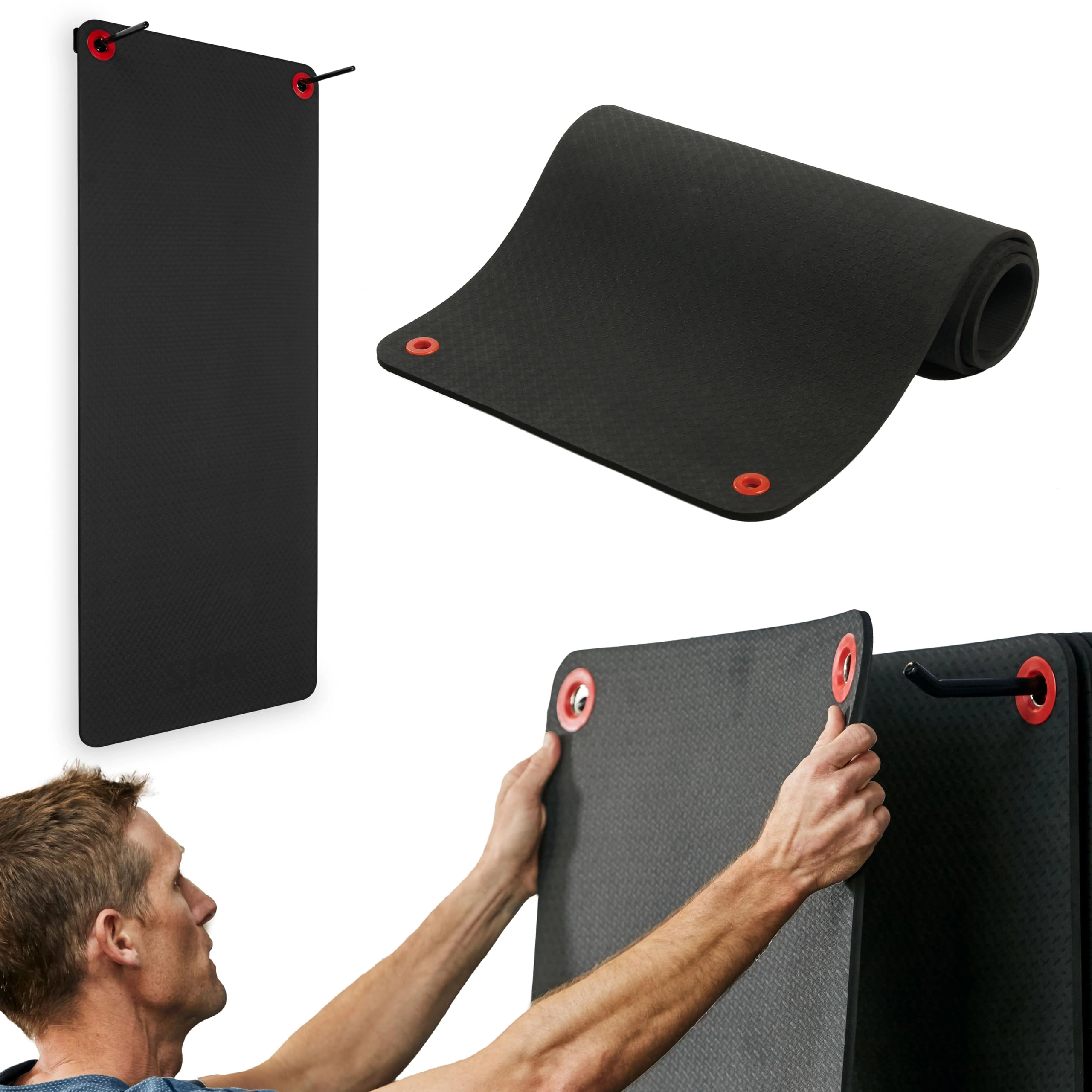 Gaiam Hanging Exercise Mat - Foam 3/8-Inch or 5/8-Inch