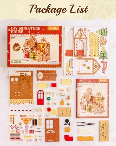 Christmas Dollhouse Gingerbread House