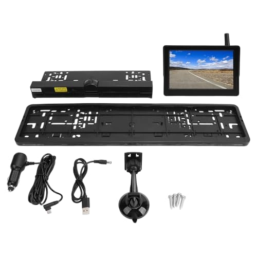 Solar Backup Camera - Night vision Wireless 800x480 pixels