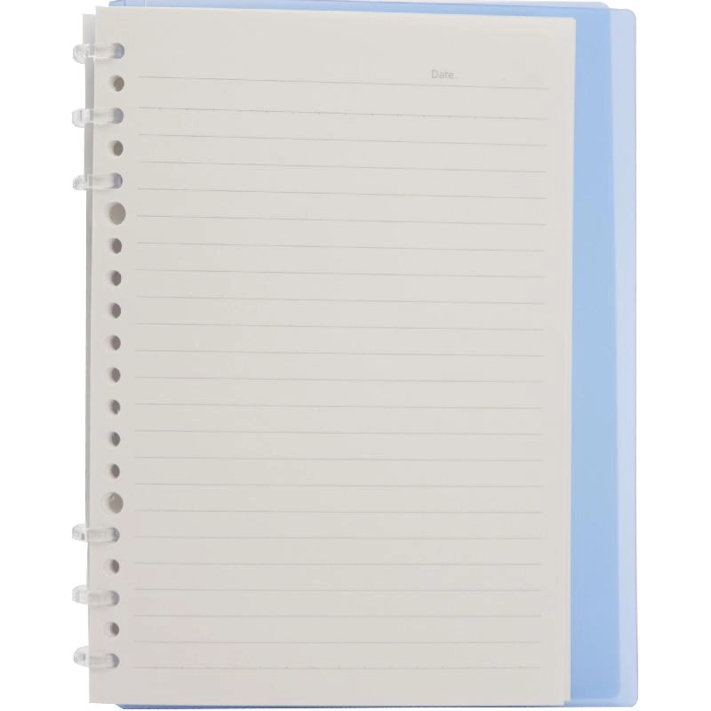 Notebook 19 X 26 cm Spiral - Grid 100 Sheets