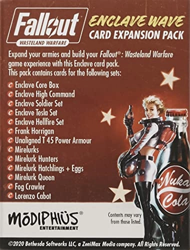 Fallout: Wasteland Warfare - Enclave Wave Card Exp. Pack