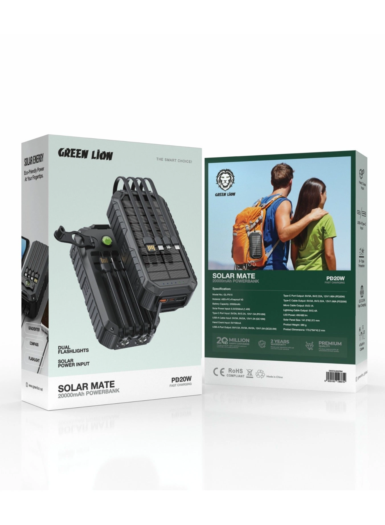 Solar Mate - 20000mAh