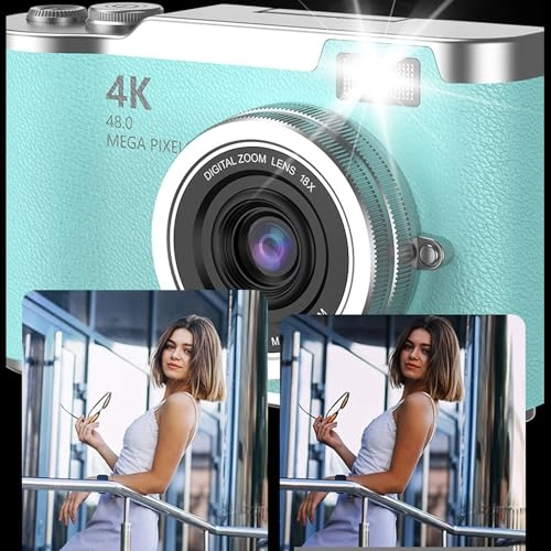 FHD 1080P Digital Camera - 48MP 18X