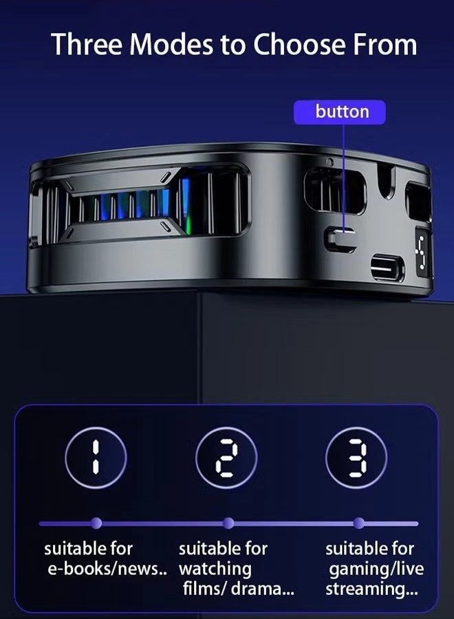 Magnetic Cellphone Radiator - Temperature Display Silent