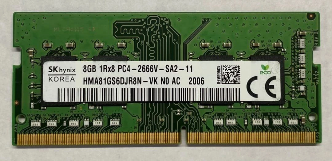 SK Hynix HMA81GR7AFR8N-VK - 8GB 2666MHz RDIMM DDR4