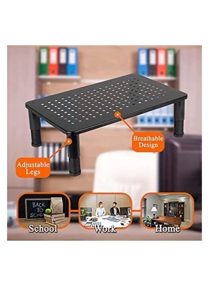 Metal Mesh Monitor Stand