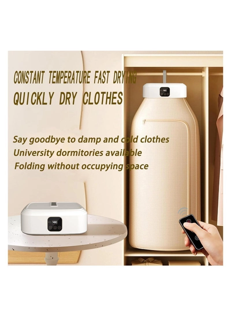 Portable Clothes Dryer - 3D Drying Cycle UV Sterilization