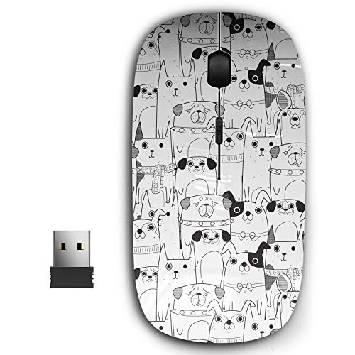 Ergonomic Portable Mouse - USB Wireless