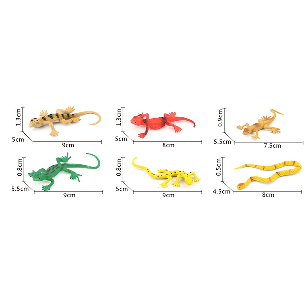 Creepy Crawly Insect And Reptile Set (34212842-DW2402049) 12 pcs