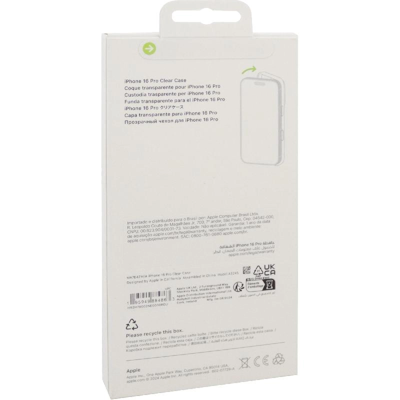 Back Cover Mobile Case Clear with MagSafe for iPhone 15