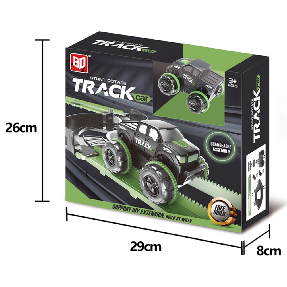 Stunt Rotate Track Car - 24pcs