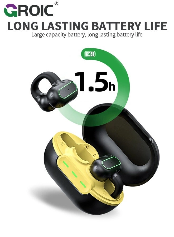 Clip-on Wireless Earbuds