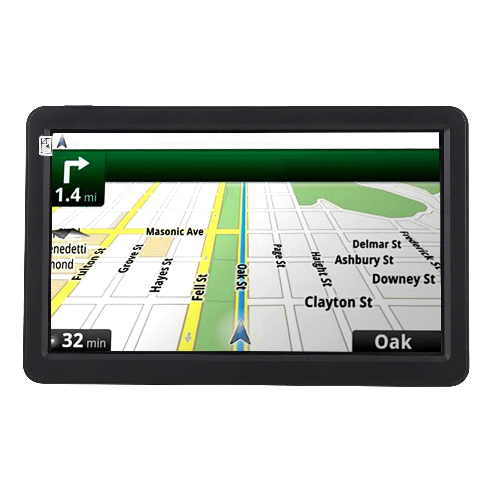 Luocute GPS Navigator - 9 inch Worldwide 128MB+8GB Luocute1egz4padsq for Truck RV Bus Taxi and All Vehicles