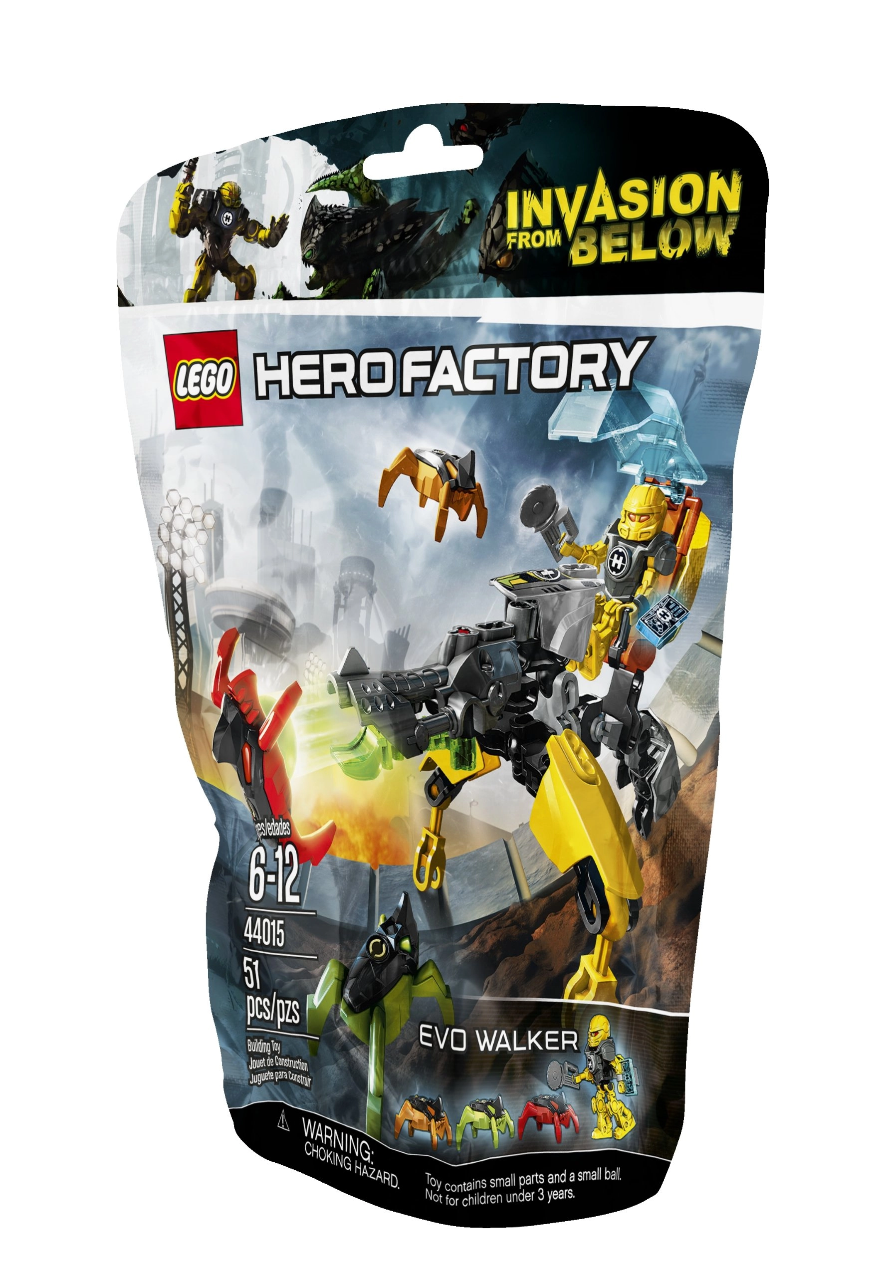 LEGO Hero Factory Evo Walker (44015) - Robot