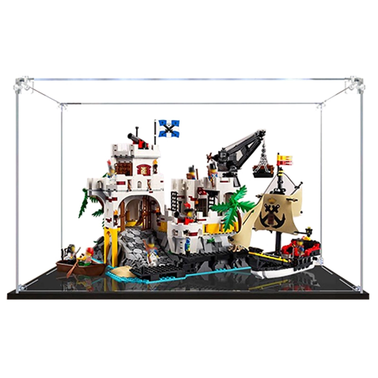 TIANQING Lego 10320 Acrylic Display Case - 60 x 40 x 40 cm 3MM