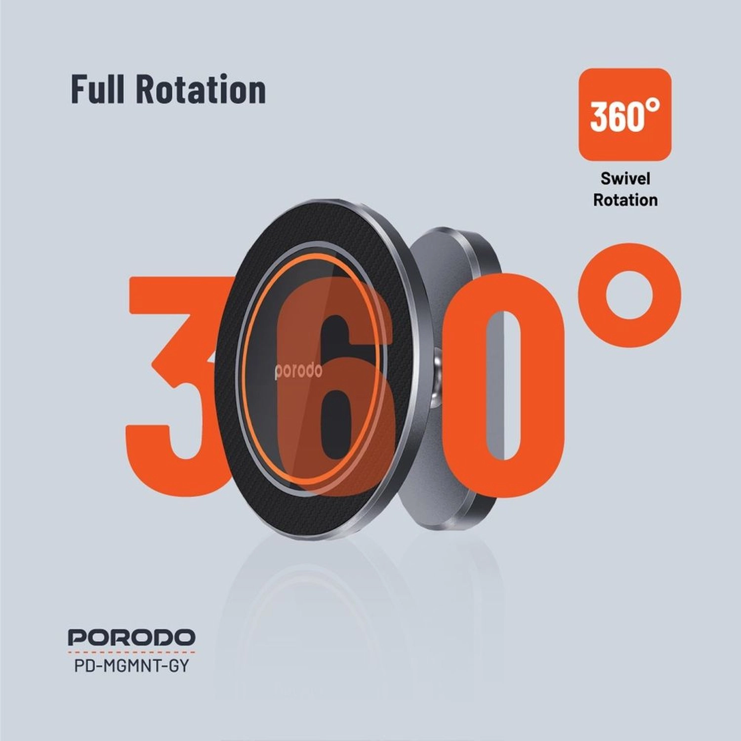 MagSafe Car Mount - 360° Rotation Strong Magnetic Hold iPhone 12 and later